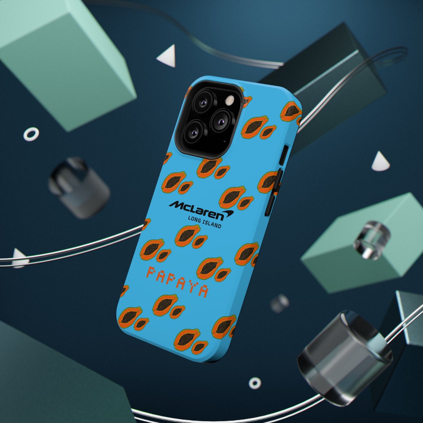 McLaren Long Island Papaya Impact-Resistant Phone Case - Sleek & Stylish