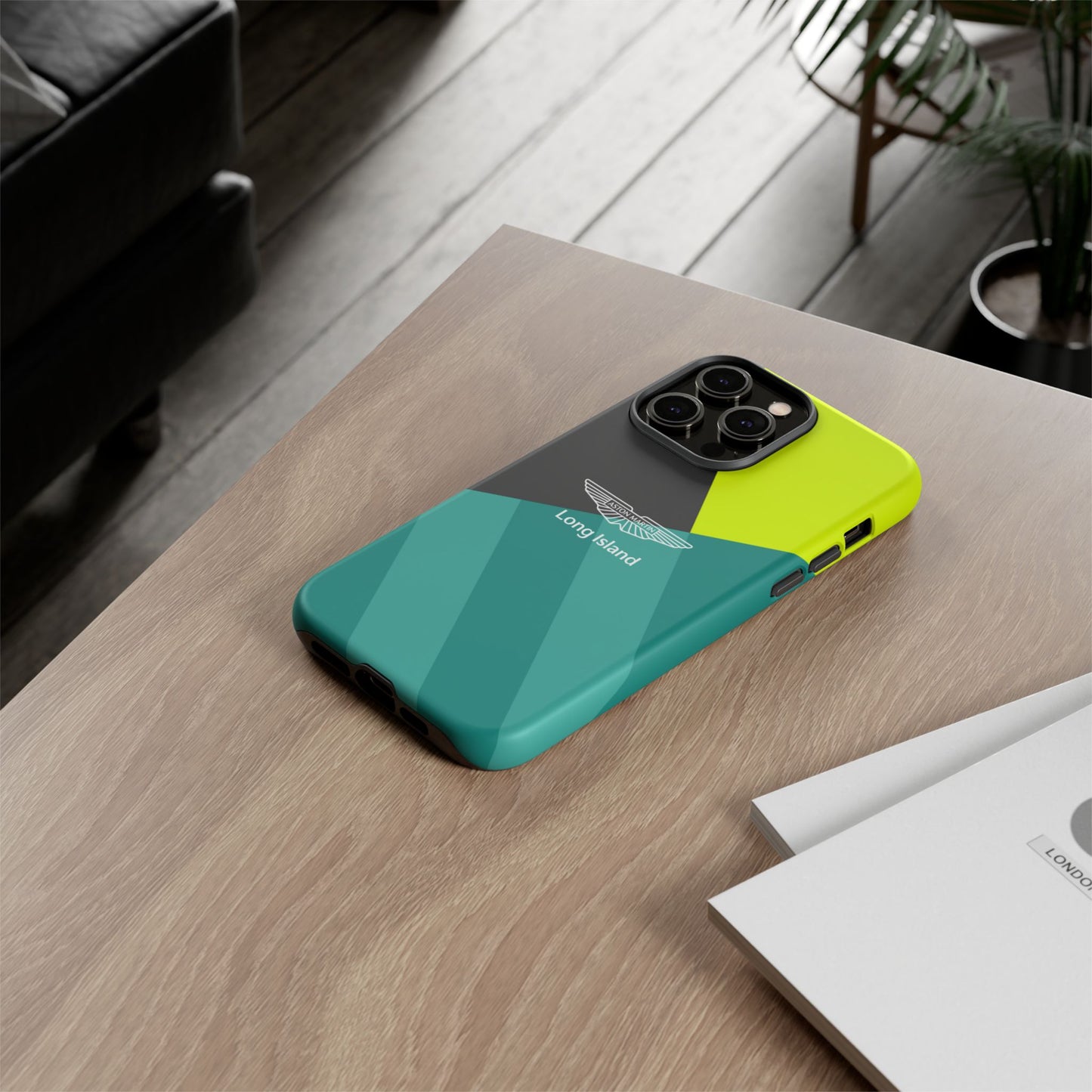 Aston Martin Long Island Impact-Resistant Phone Case | Durable Protection for Car Enthusiasts