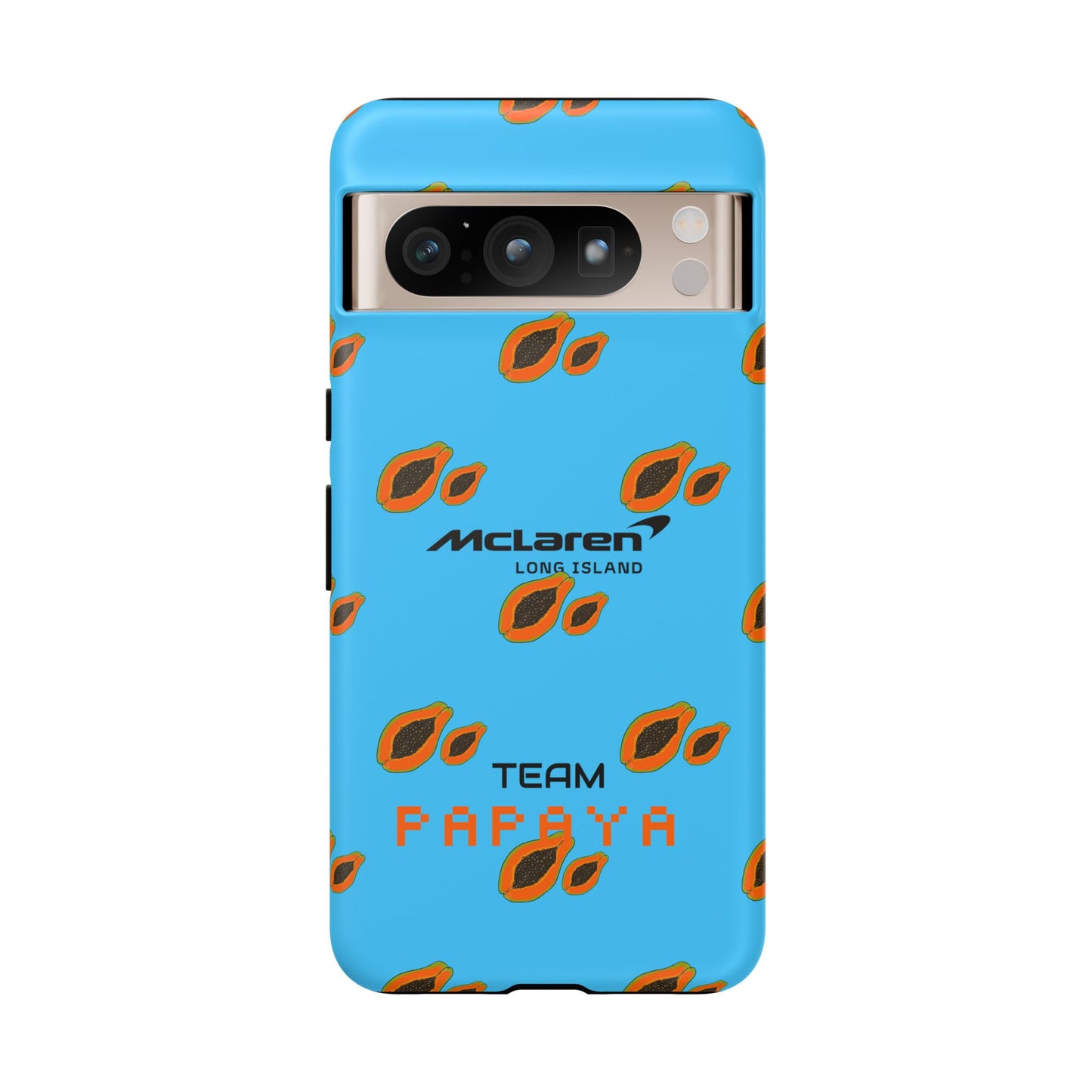McLaren Long Island Team Papaya Impact-Resistant Phone Case - Sleek & Stylish