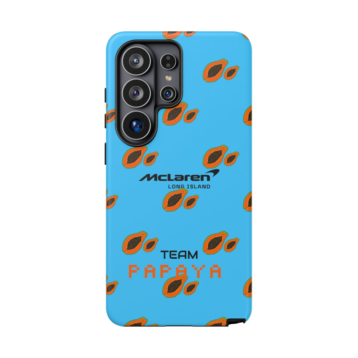McLaren Long Island Team Papaya Impact-Resistant Phone Case - Sleek & Stylish