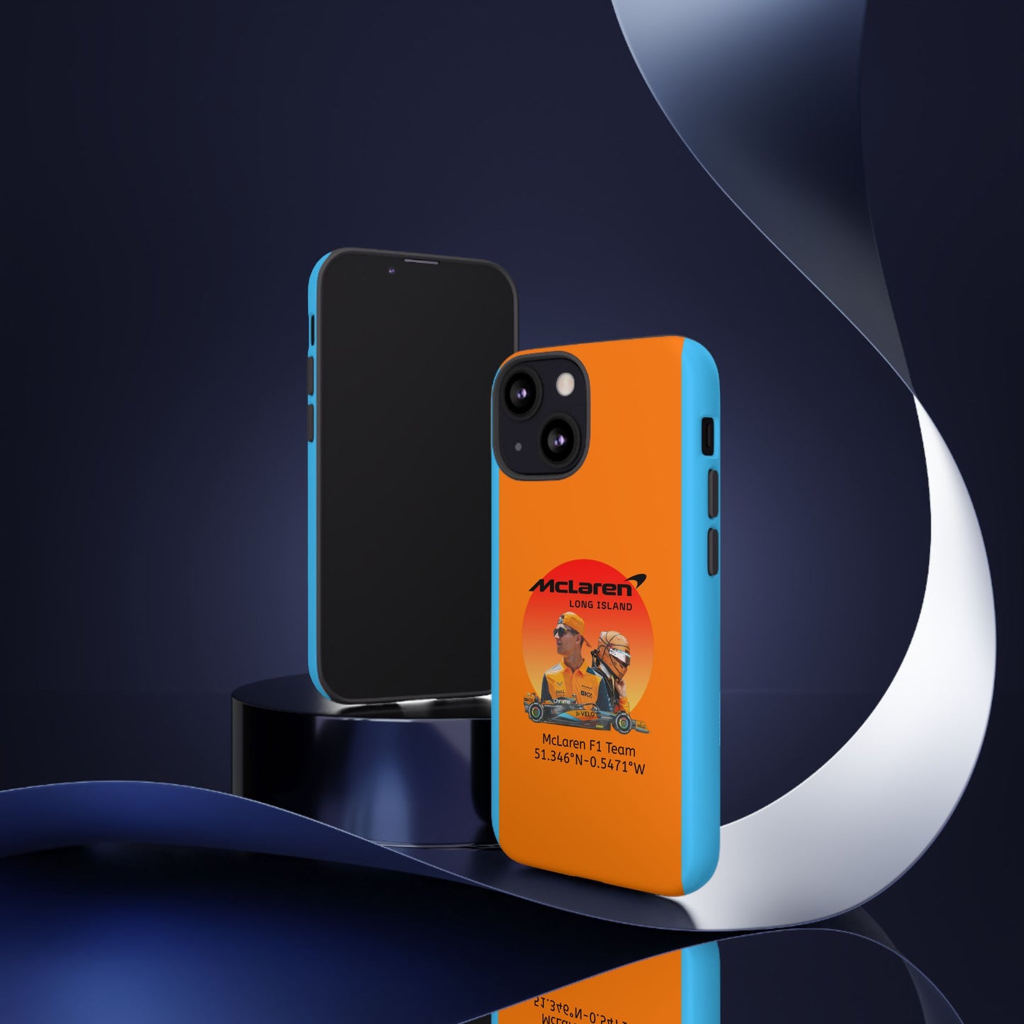 McLaren Long Island McLaren F1 inspired Lando Norris Impact-Resistant Phone Case - Sleek & Stylish