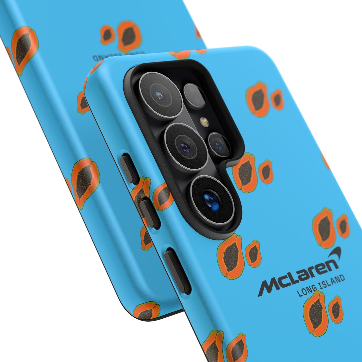 McLaren Long Island Team Papaya Impact-Resistant Phone Case - Sleek & Stylish