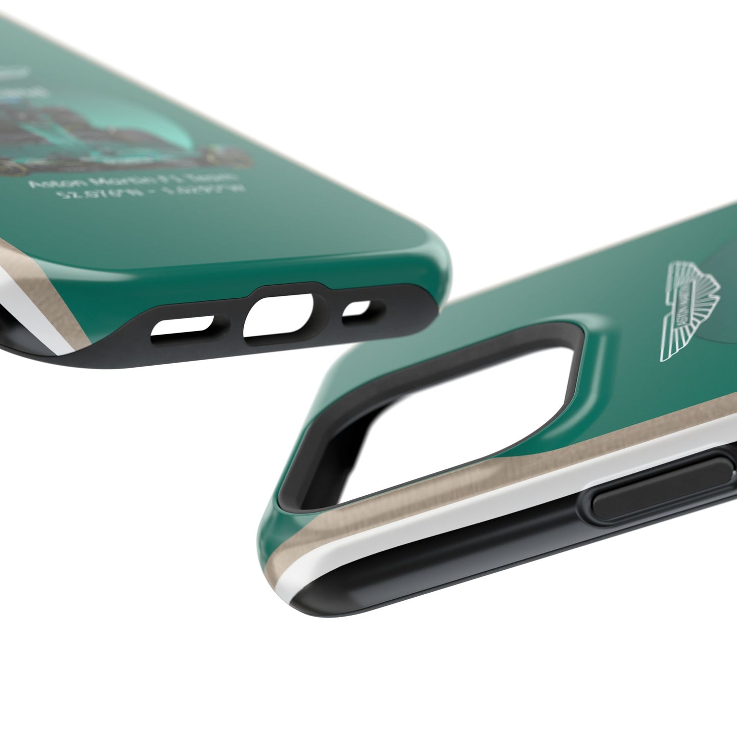 Aston Martin Long Island Formula 1 inspired Impact-Resistant Phone Case - Sleek & Stylish