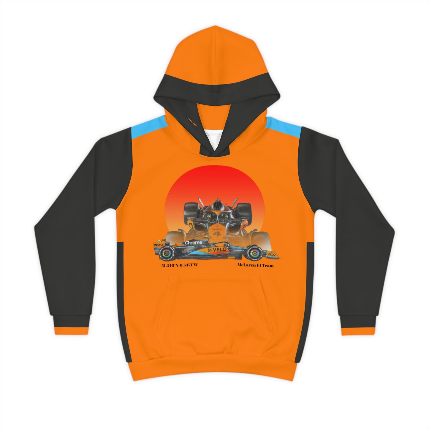 McLaren Long Island F1 inspired Children's Hoodie - Comfort and Style for Kids