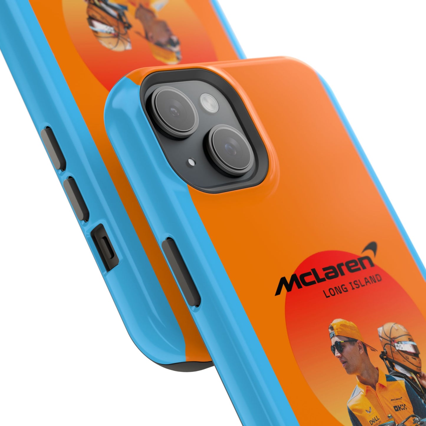 McLaren Long Island McLaren F1 inspired Lando Norris Impact-Resistant Phone Case - Sleek & Stylish