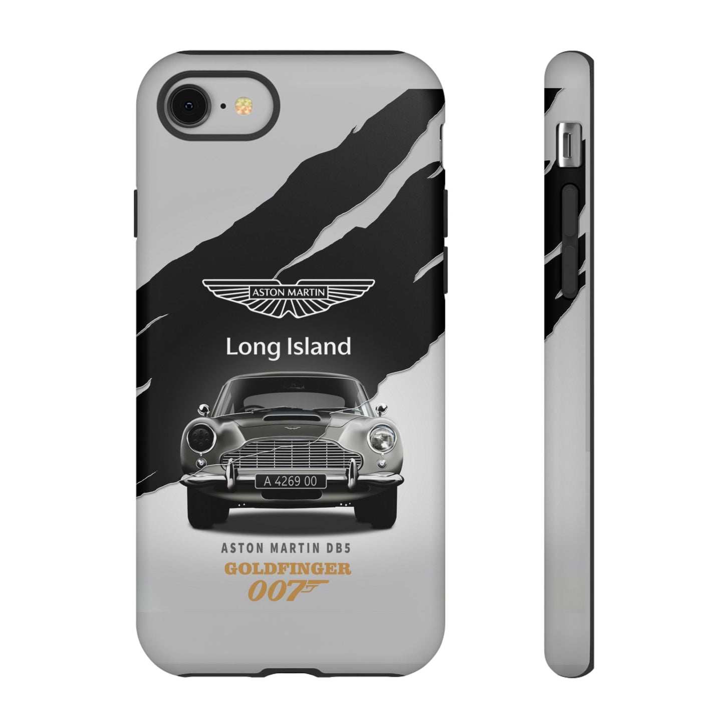 Aston Martin Long Island Phone Case Aston Martin DB5 Goldfinger 007 inspired Phone case (iPhone 8-17)