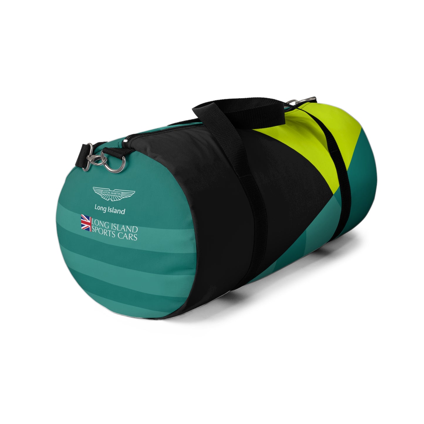 Aston Martin Long Island Vibrant AM Green Travel Duffel Bag
