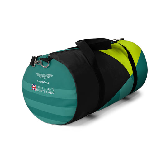 Aston Martin Long Island Vibrant AM Green Travel Duffel Bag