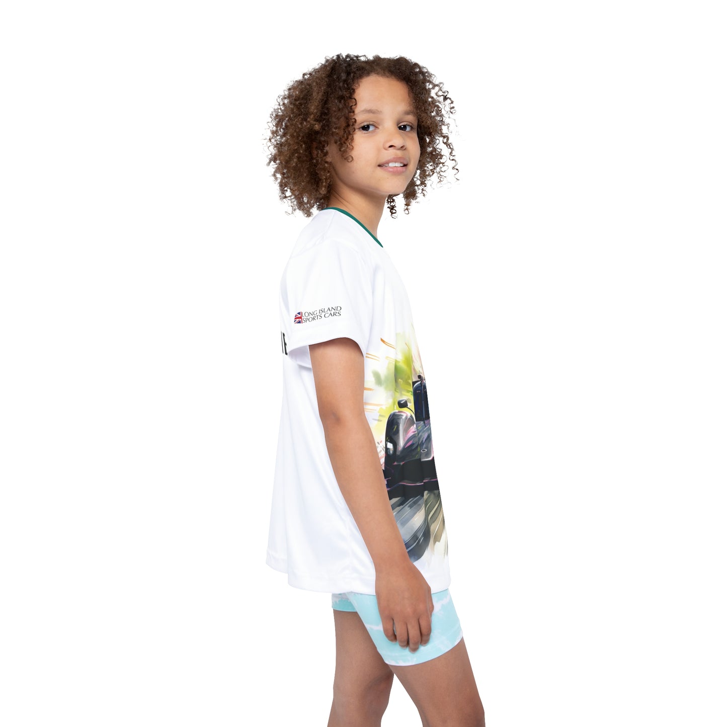 Kids Sports Jersey - AM VALKYRIE Design for Young Speed Enthusiasts