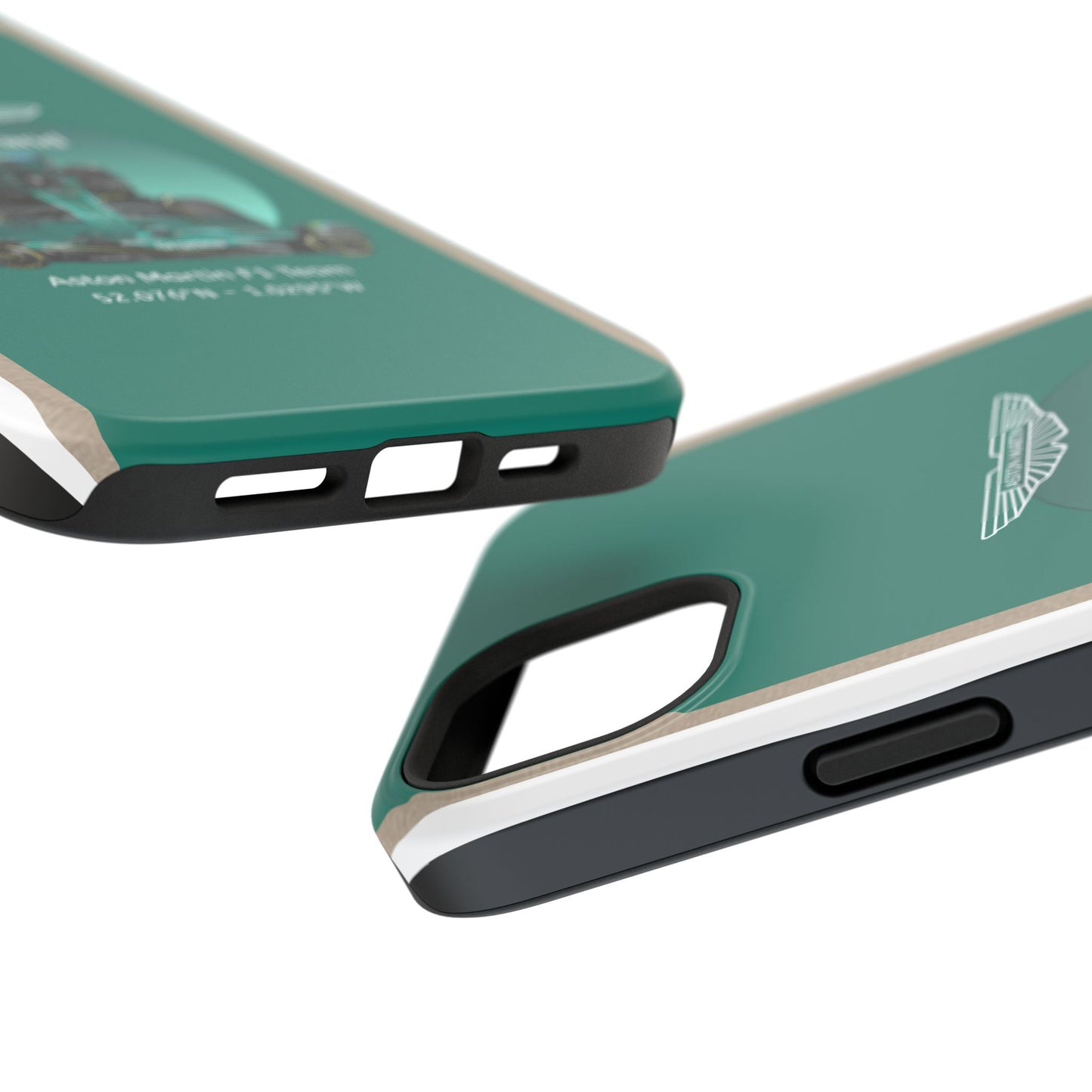 Aston Martin Long Island Formula 1 inspired Impact-Resistant Phone Case - Sleek & Stylish