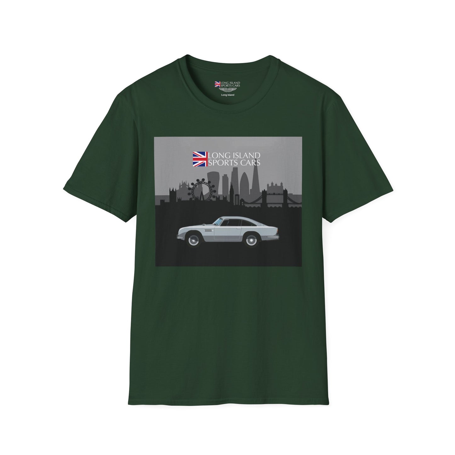 Aston Martin Long Island DB5 London Bond-Inspired Unisex T-Shirt