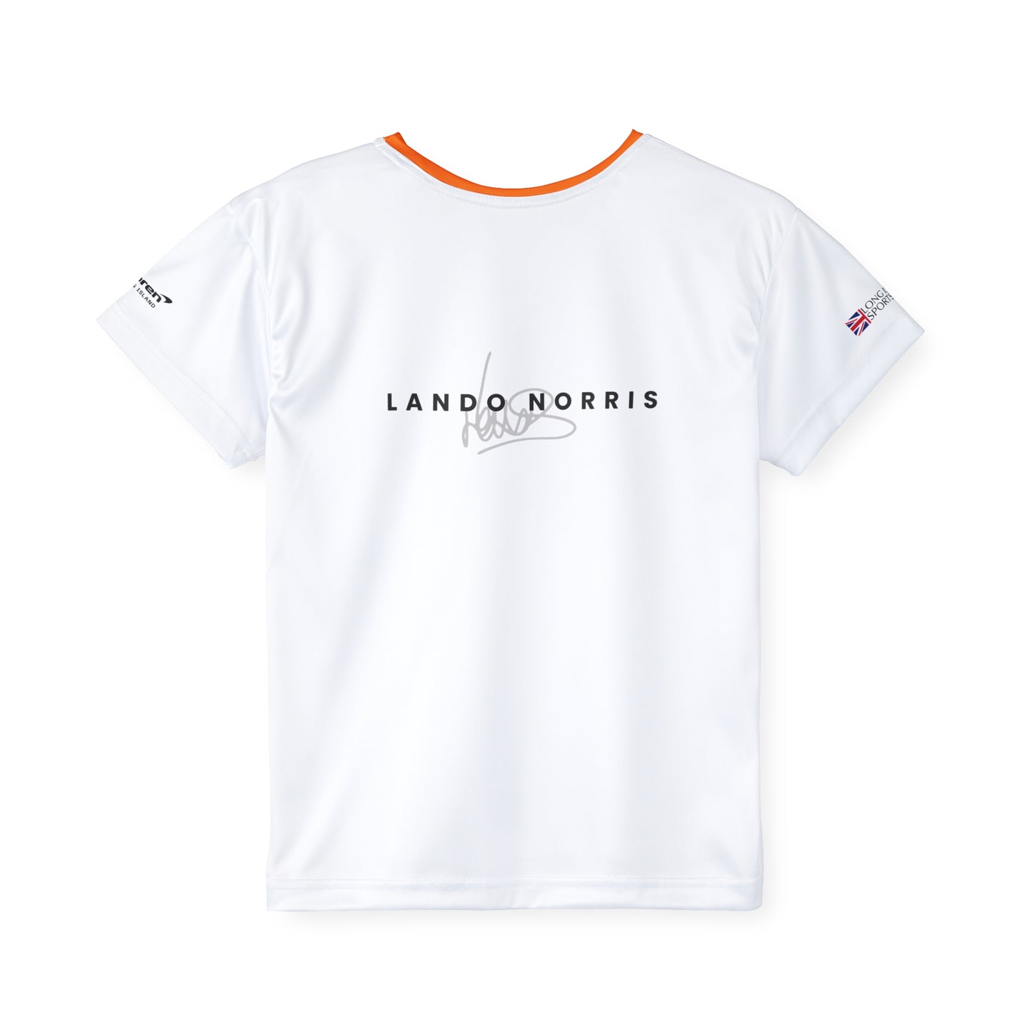 Kids Sports Jersey - Lando Norris Formula 1 inspired Design for Young Speed Enthusiasts