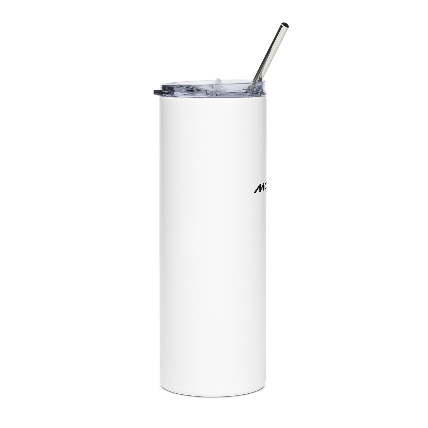 McLaren Long Island Sports Cars W Skinny Tumbler with Straw 20oz - Sleek Travel Mug for Car Enthusiasts