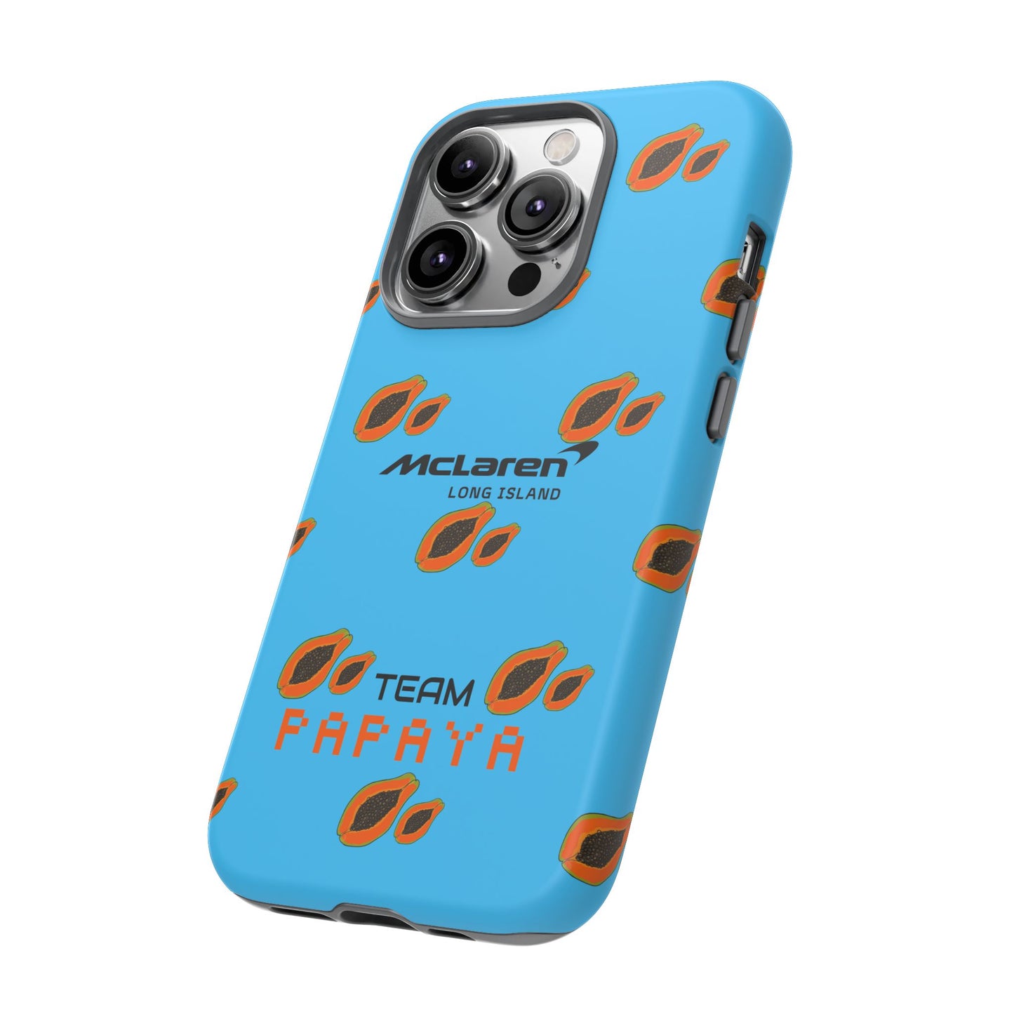 McLaren Long Island Team Papaya Impact-Resistant Phone Case - Sleek & Stylish