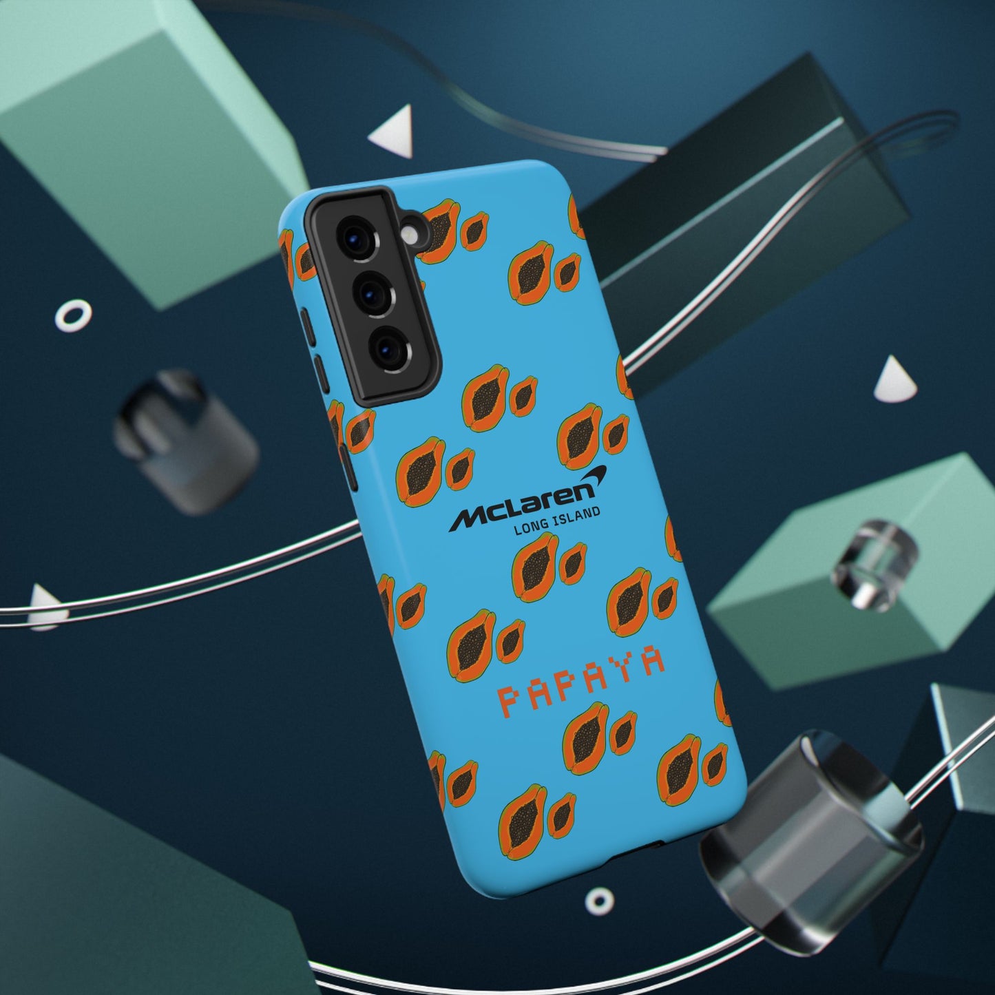 McLaren Long Island Papaya Impact-Resistant Phone Case - Sleek & Stylish