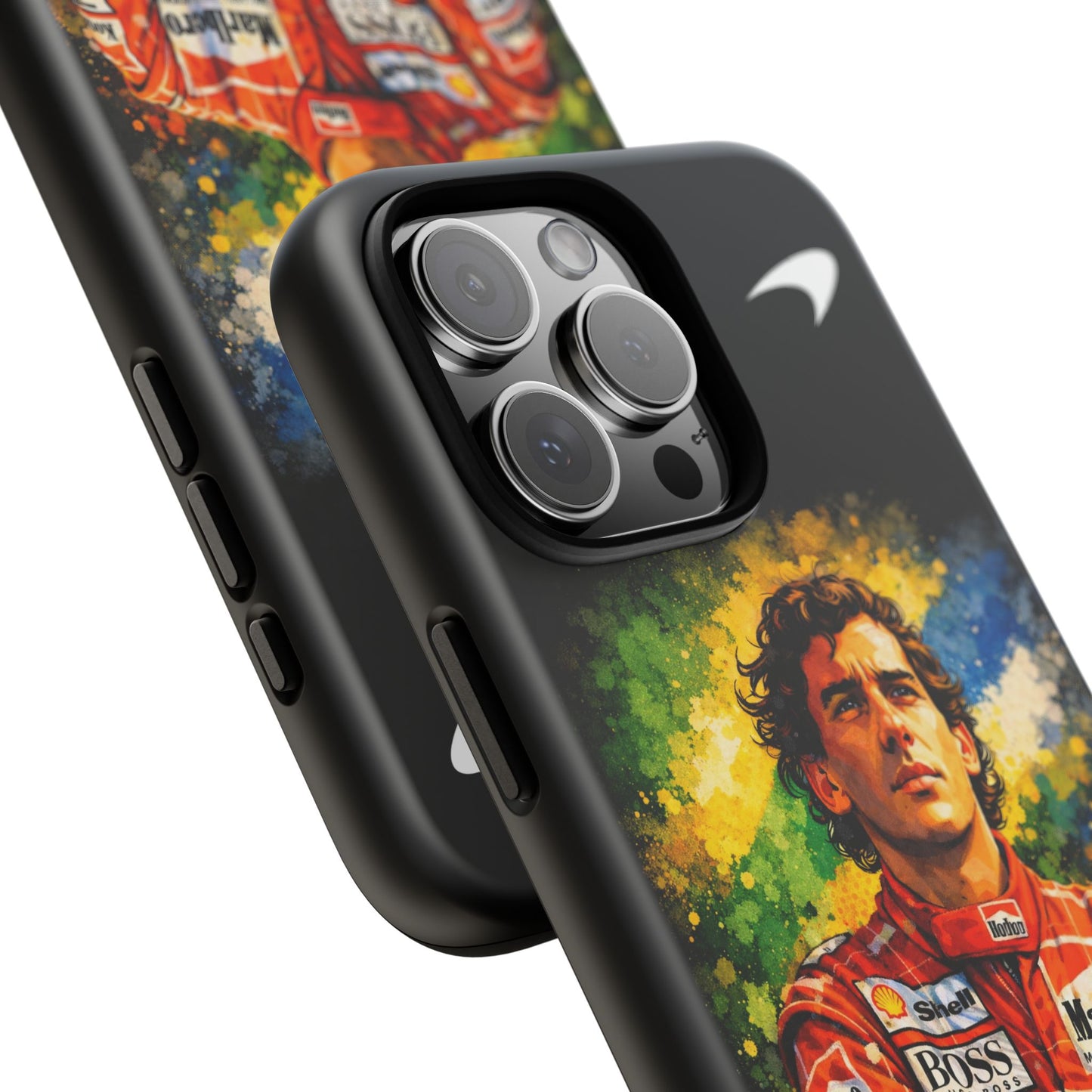 McLaren Long Island "Always Senna" Ayrton Senna Inspired Impact-Resistant Phone Case | Durable Protection for Car Enthusiasts