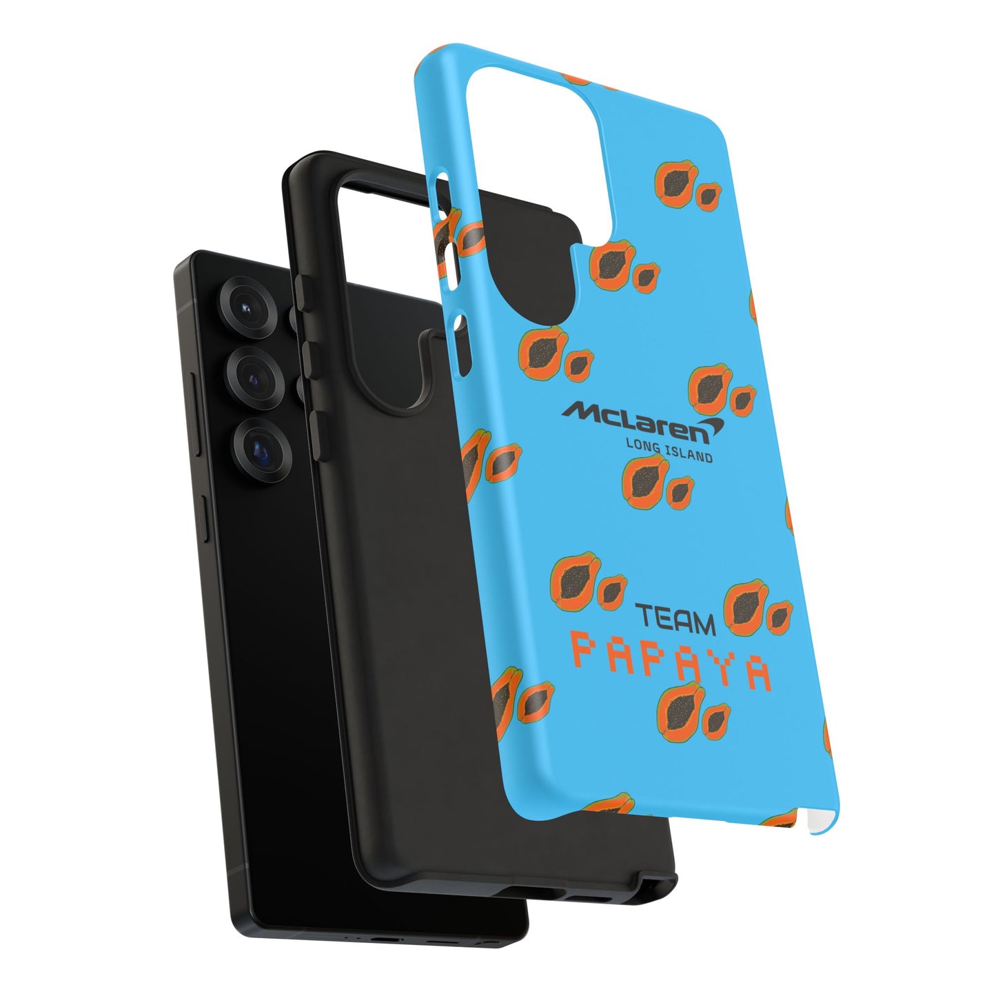 McLaren Long Island Team Papaya Impact-Resistant Phone Case - Sleek & Stylish