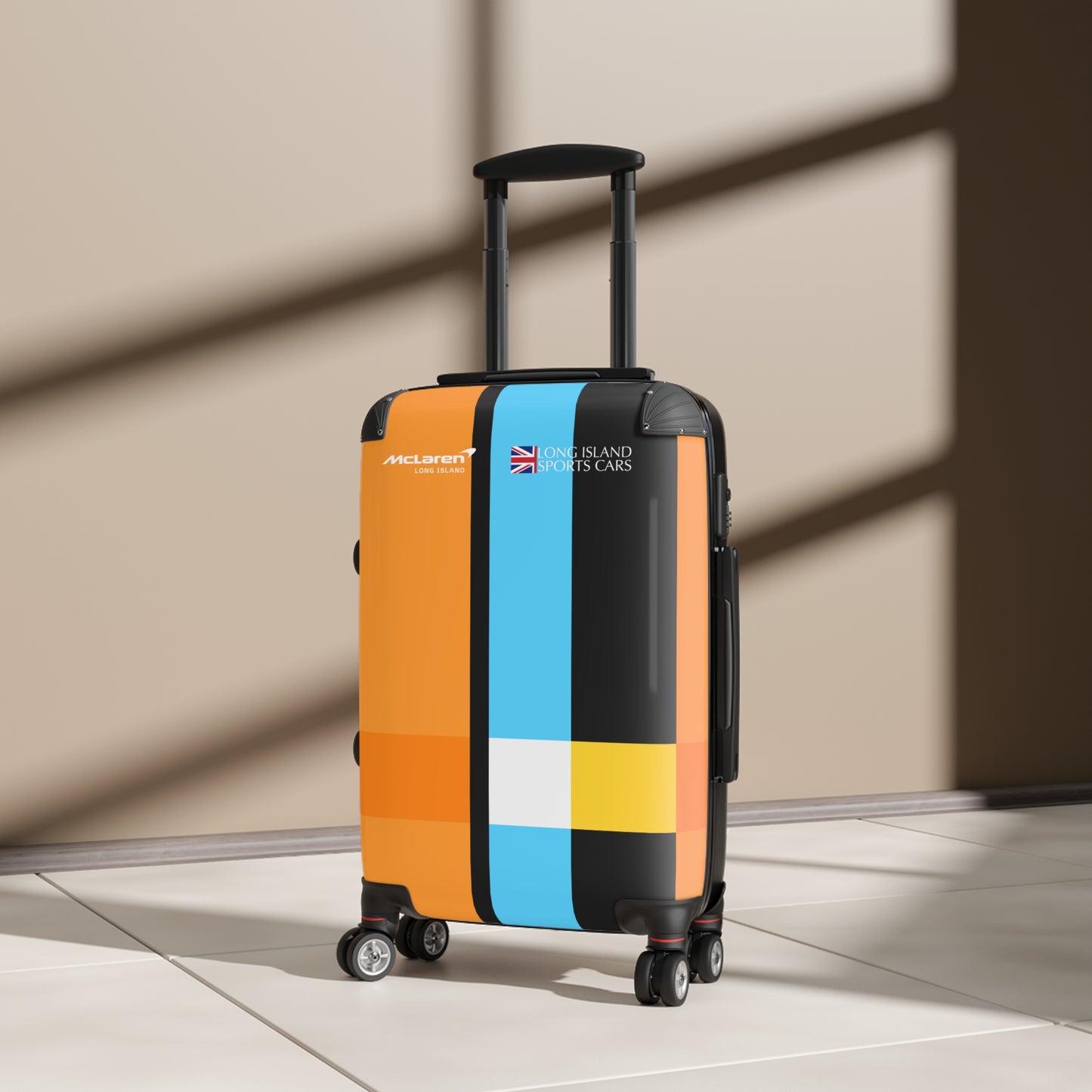 McLaren Long Island Orange Papaya Suitcase