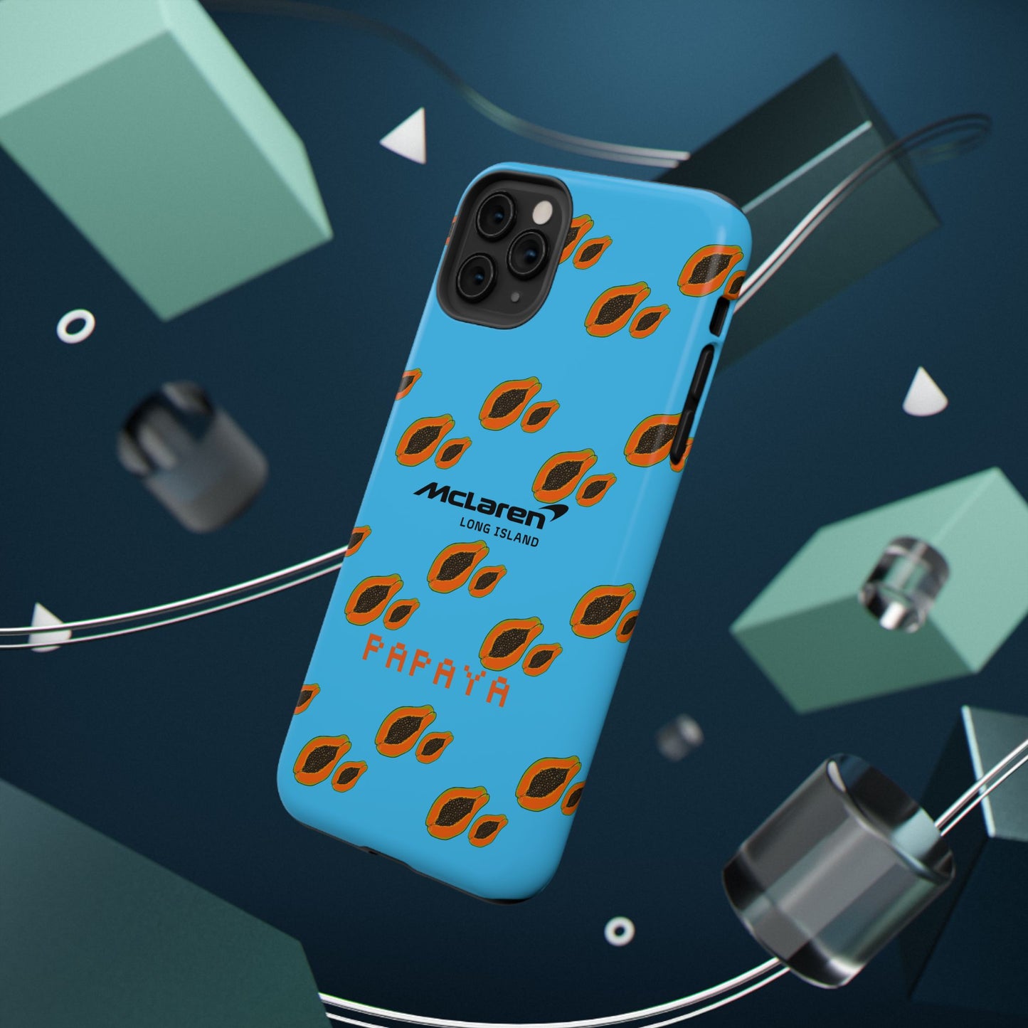 McLaren Long Island Papaya Impact-Resistant Phone Case - Sleek & Stylish