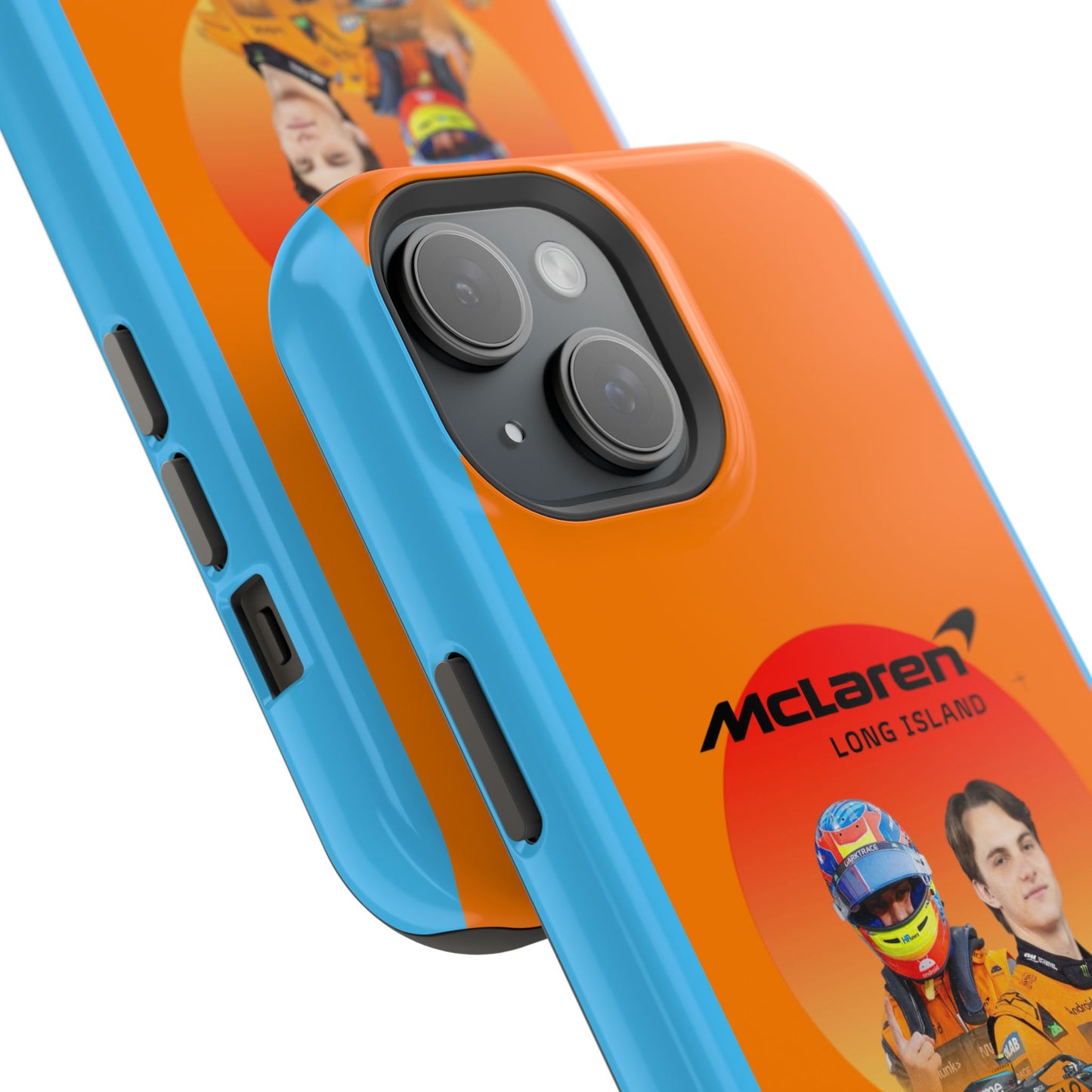 McLaren Long Island McLaren F1 inspired Oscar Piastri Impact-Resistant Phone Case - Sleek & Stylish