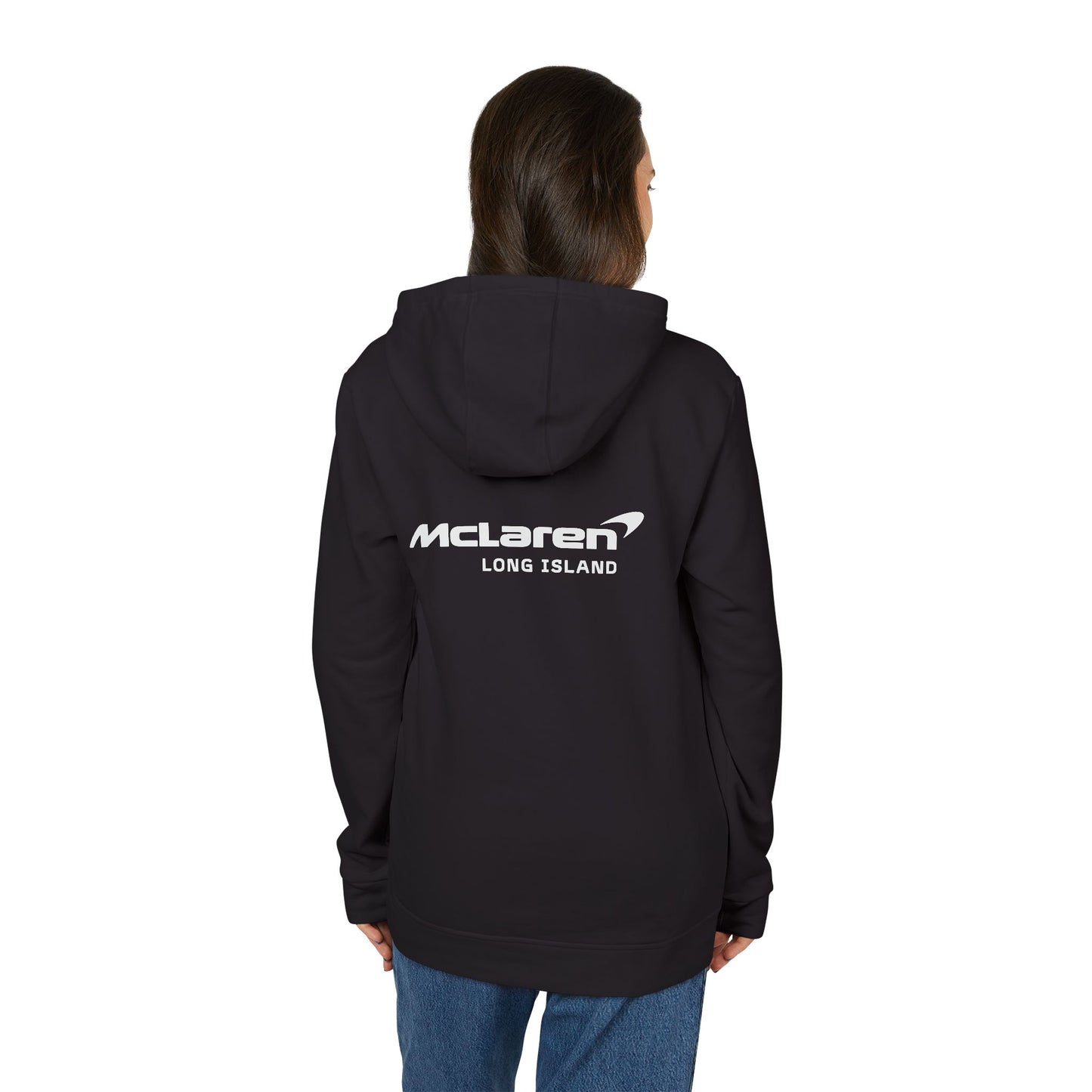 Adidas Long Island Sports Cars|McLaren Long Island Fleece Hoodie for Car Enthusiasts