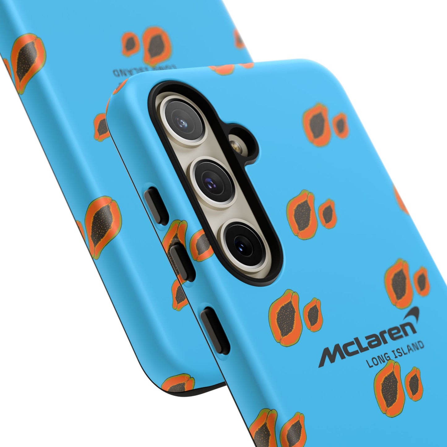 McLaren Long Island Team Papaya Impact-Resistant Phone Case - Sleek & Stylish
