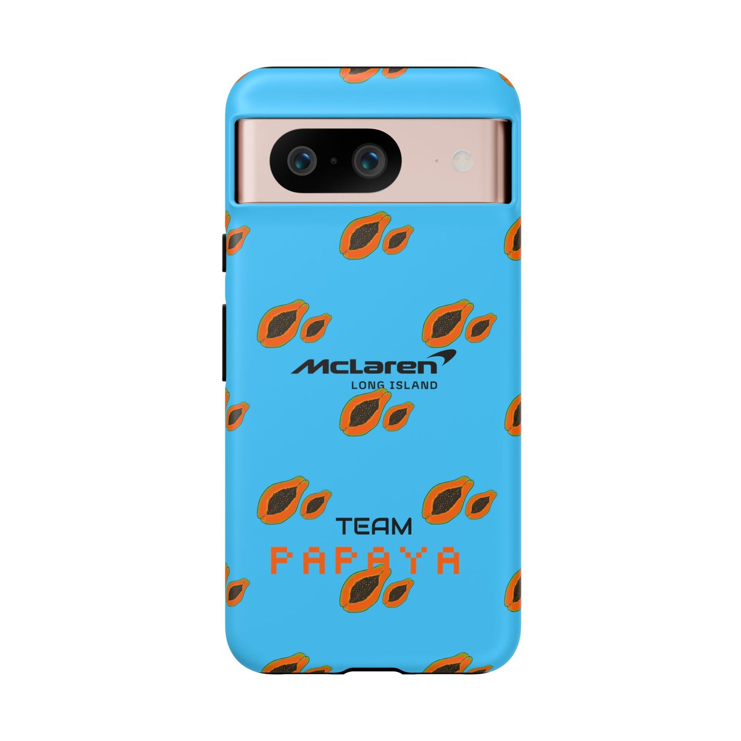 McLaren Long Island Team Papaya Impact-Resistant Phone Case - Sleek & Stylish