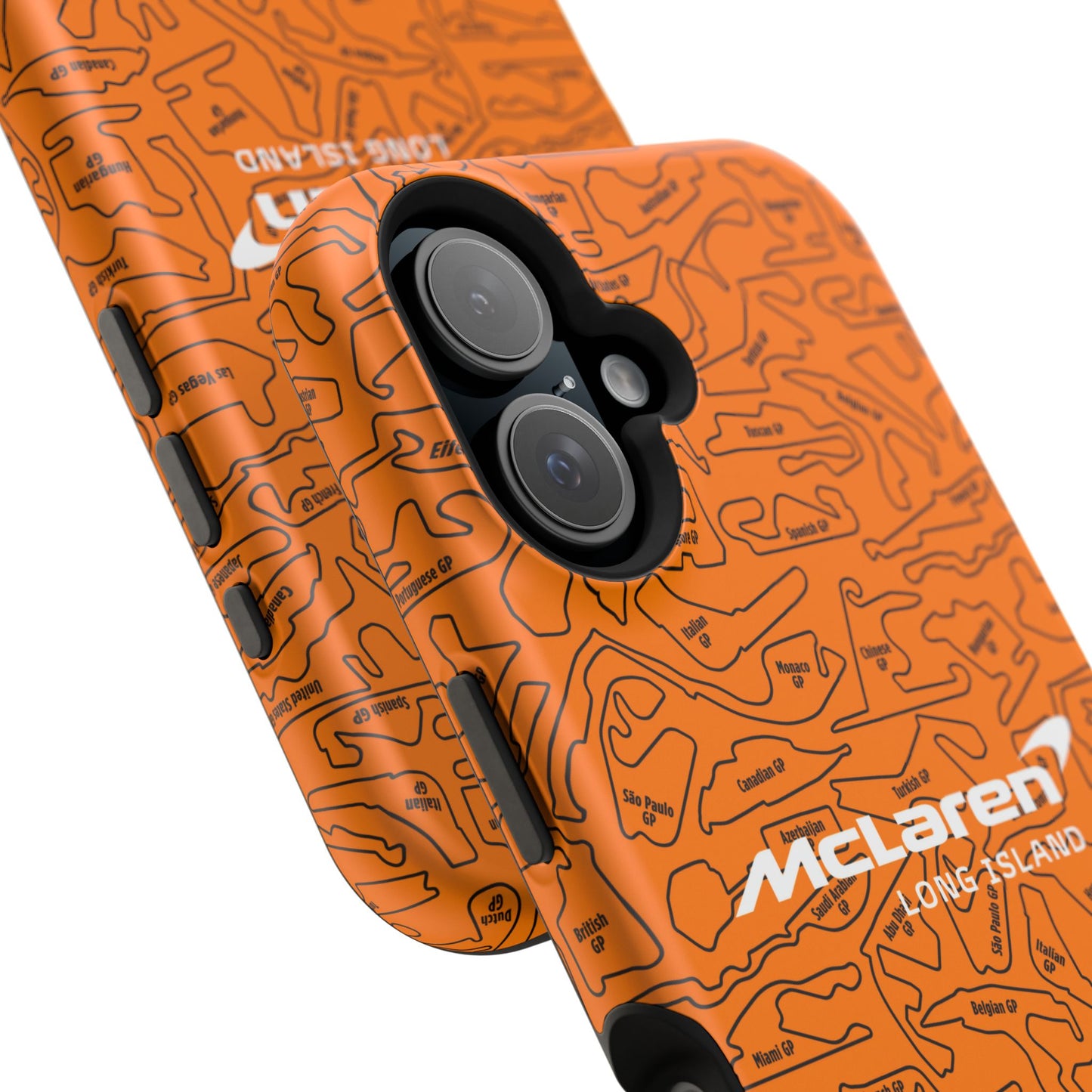 McLaren Long Island F1 race Track Inspired Impact-Resistant Phone Case