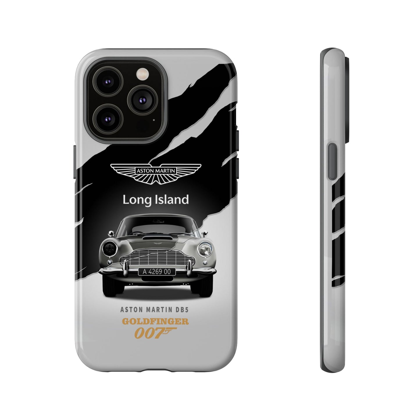Aston Martin Long Island Phone Case Aston Martin DB5 Goldfinger 007 inspired Phone case (iPhone 8-17)