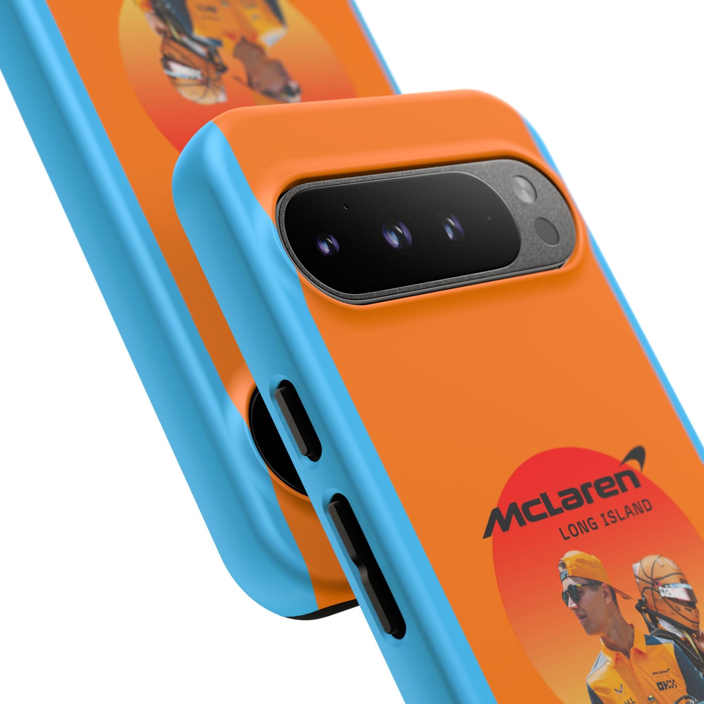 McLaren Long Island McLaren F1 inspired Lando Norris Impact-Resistant Phone Case - Sleek & Stylish