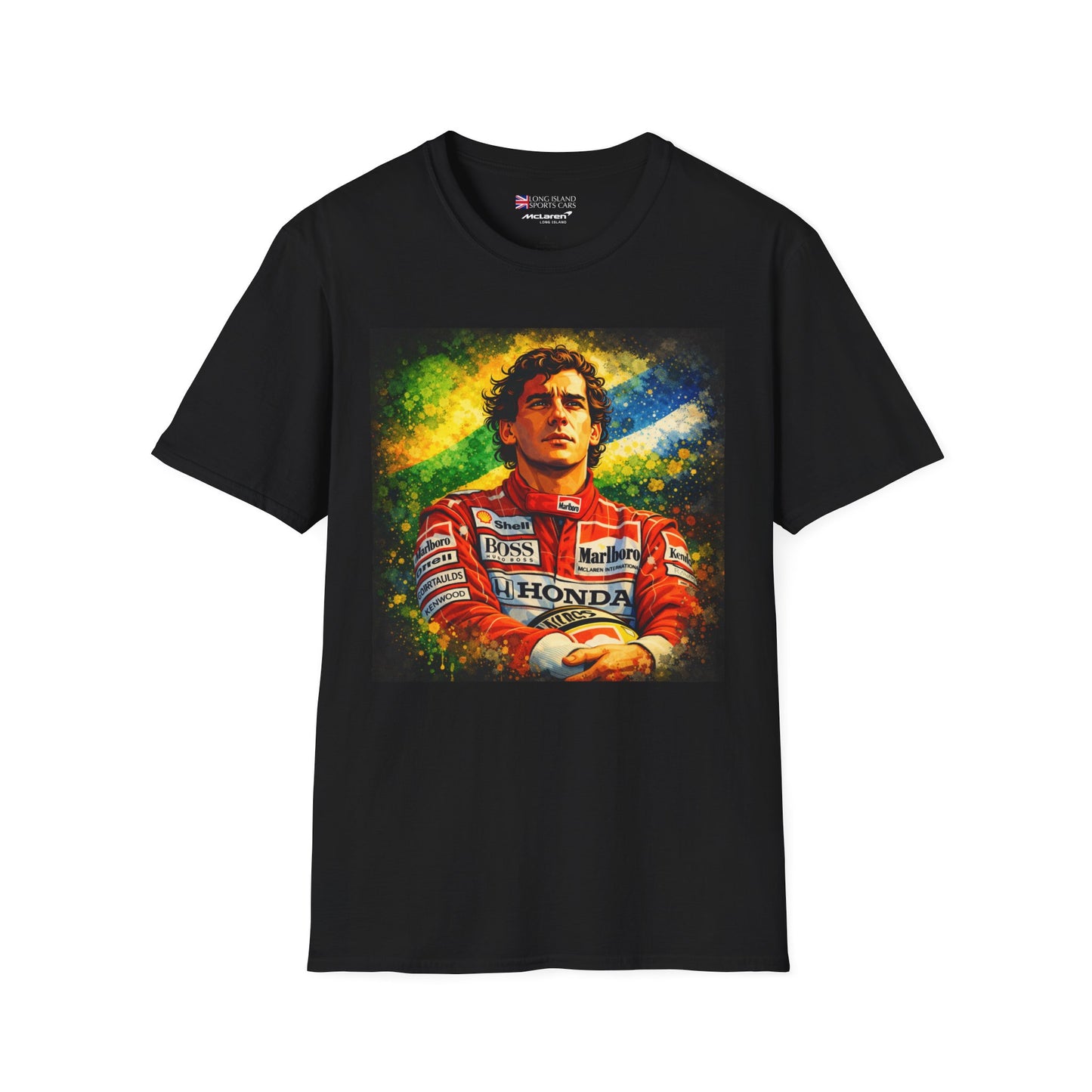 McLaren Long Island "Always Senna" Ayrton Senna Inspired Unisex T-Shirt