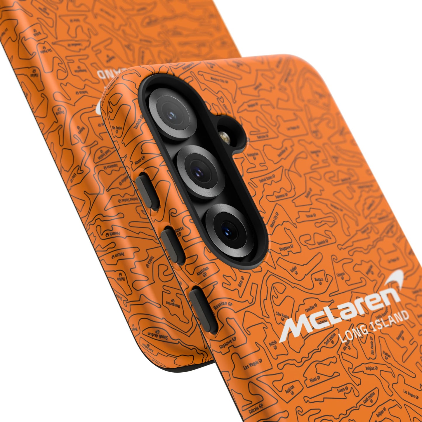 McLaren Long Island F1 race Track Inspired Impact-Resistant Phone Case