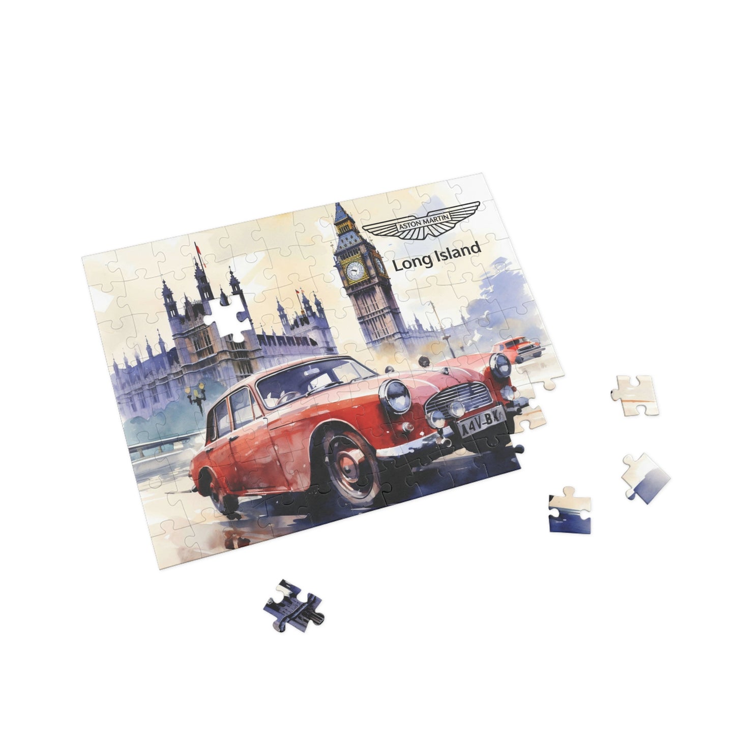 Aston Martin Long Island DB2 Inspired Puzzle - 96, 252, 500, 1000-Piece Options