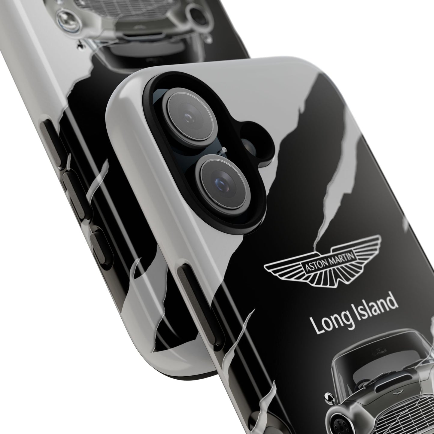 Aston Martin Long Island Phone Case Aston Martin DB5 Goldfinger 007 inspired Phone case (iPhone 8-17)