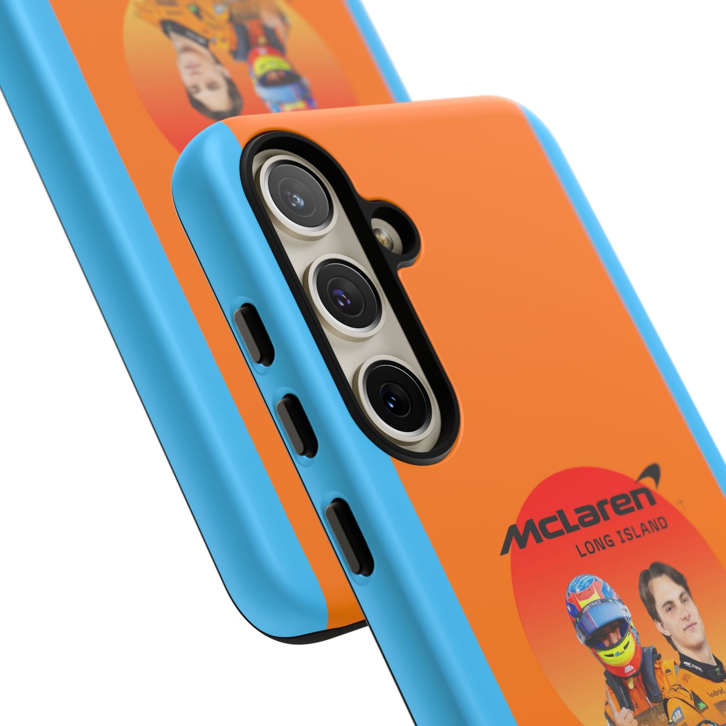 McLaren Long Island McLaren F1 inspired Oscar Piastri Impact-Resistant Phone Case - Sleek & Stylish