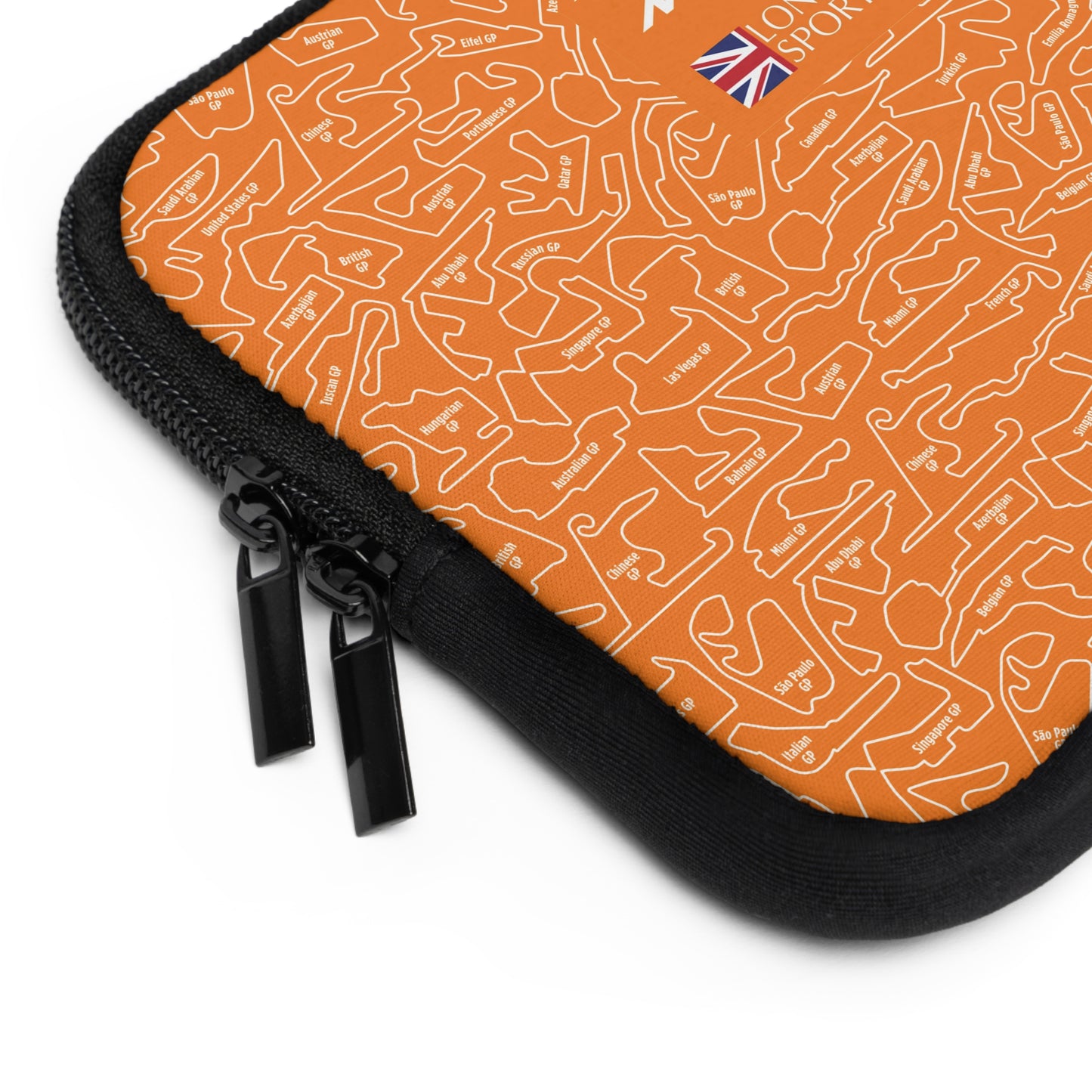 McLaren Long Island F1 Racetrack Laptop Sleeve