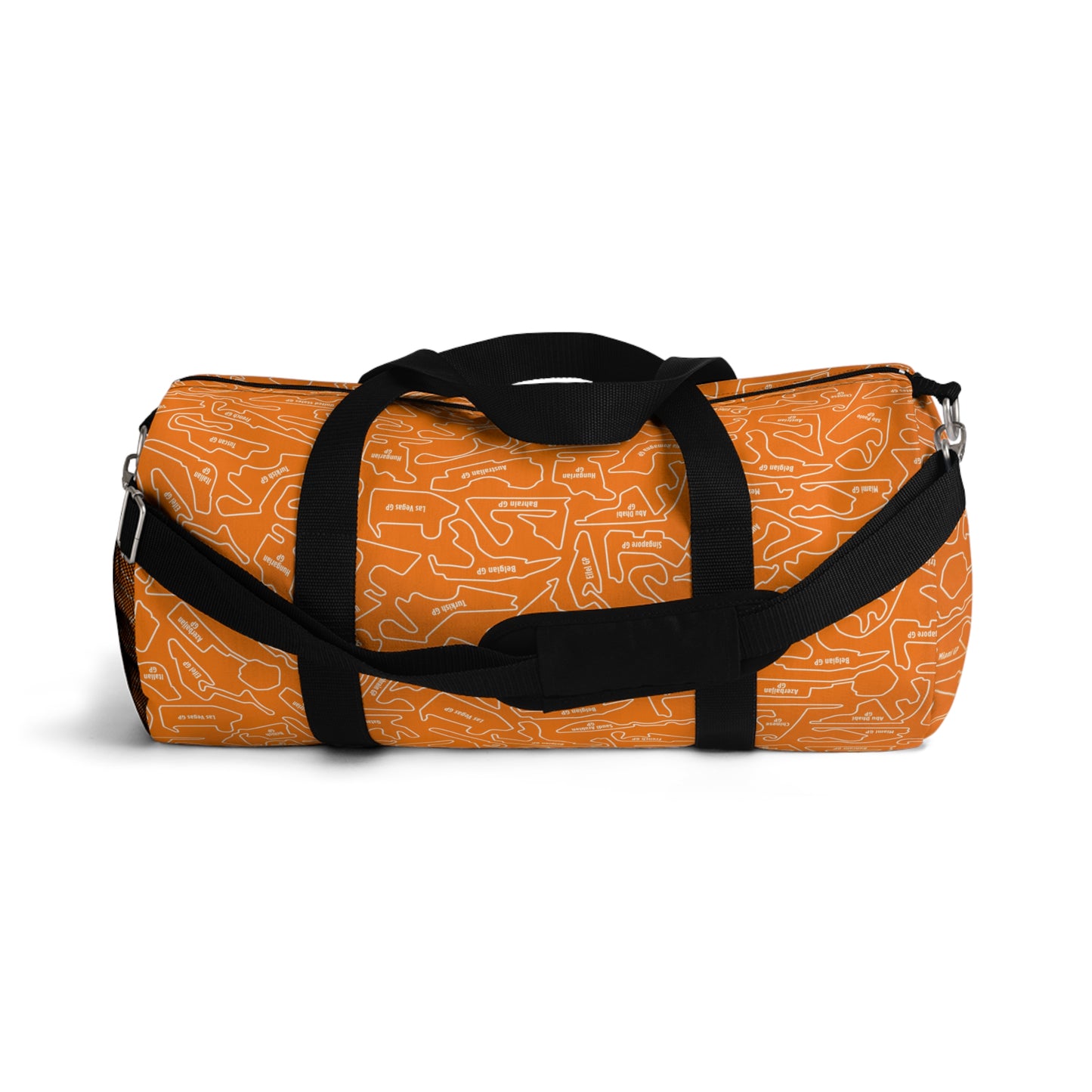 McLaren Long Island F1 Racetrack Vibrant Papaya Travel Duffel Bag