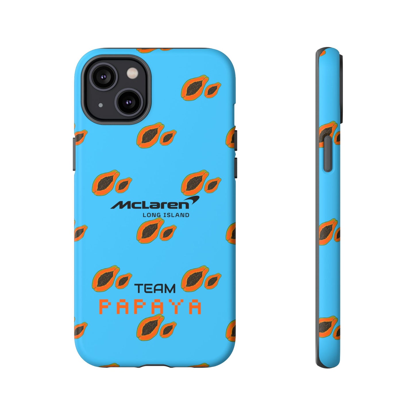 McLaren Long Island Team Papaya Impact-Resistant Phone Case - Sleek & Stylish