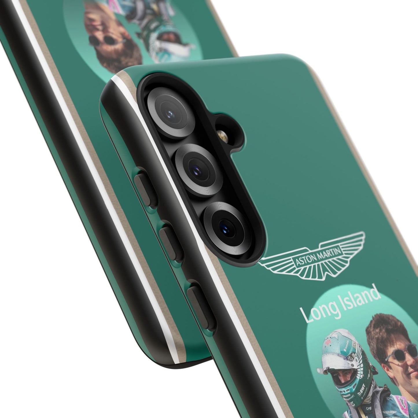 Aston Martin Long Island F1 inspired Lance Stroll Impact-Resistant Phone Case - Sleek & Stylish