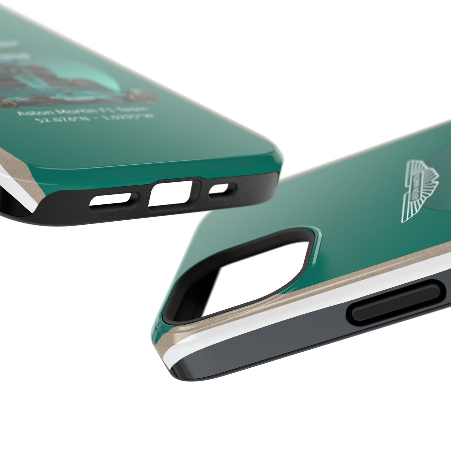 Aston Martin Long Island Formula 1 inspired Impact-Resistant Phone Case - Sleek & Stylish