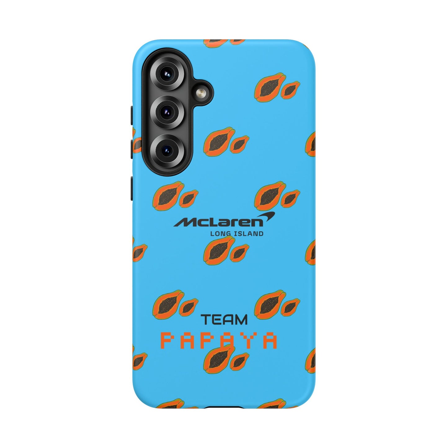 McLaren Long Island Team Papaya Impact-Resistant Phone Case - Sleek & Stylish