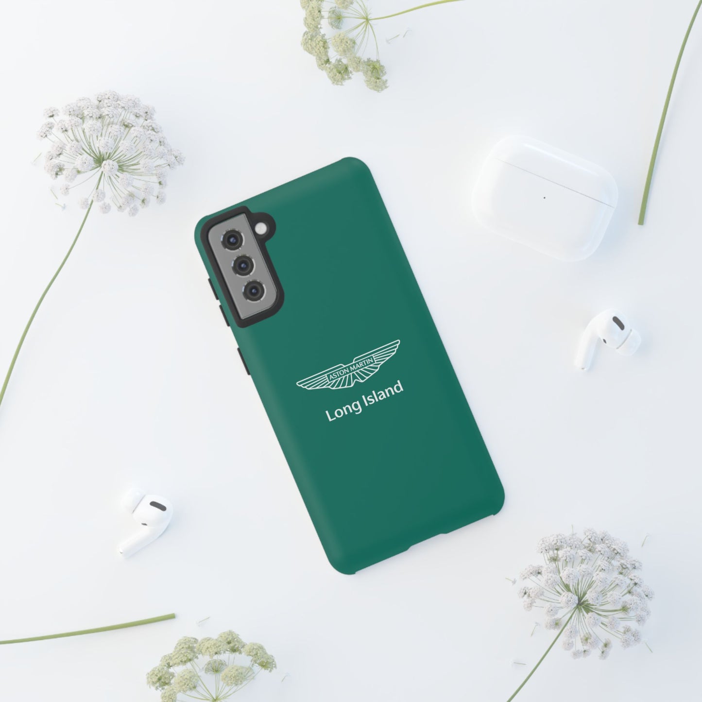 Aston Martin Long Island Impact-Resistant Phone Case | Durable Protection for Car Enthusiasts