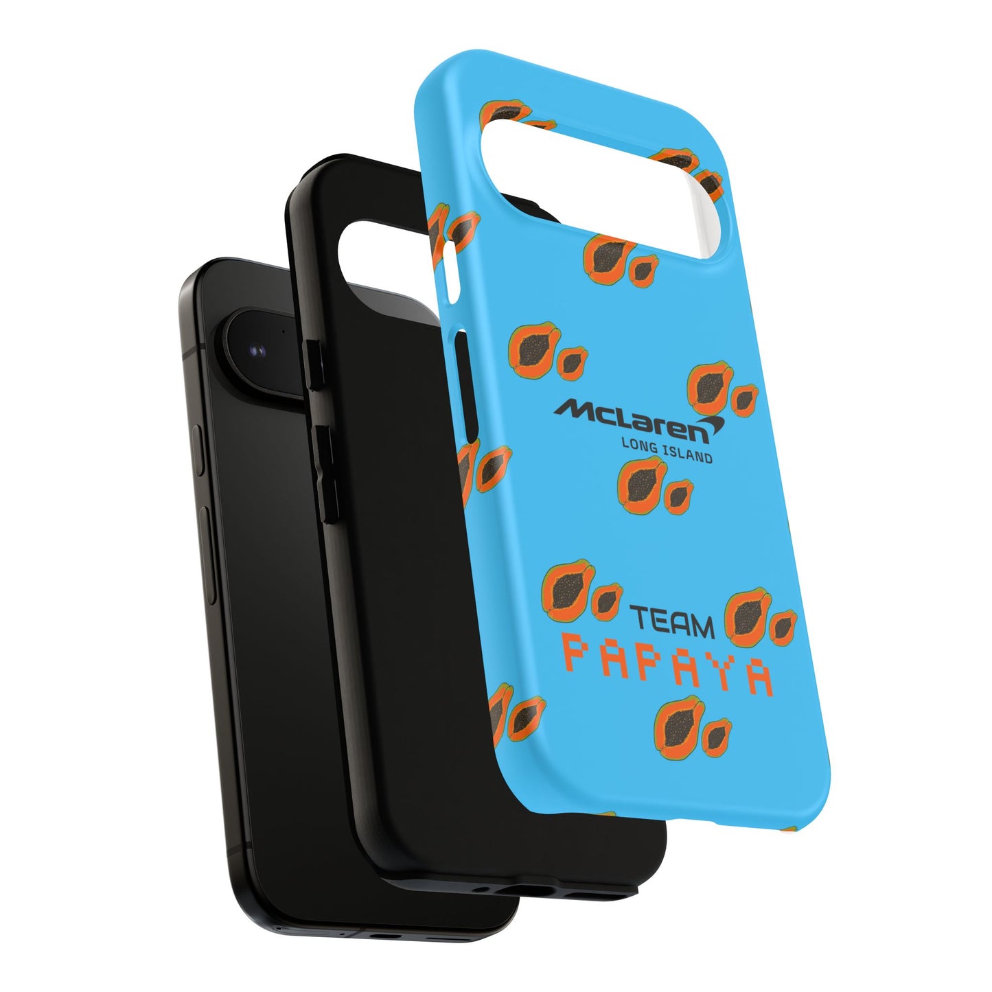 McLaren Long Island Team Papaya Impact-Resistant Phone Case - Sleek & Stylish