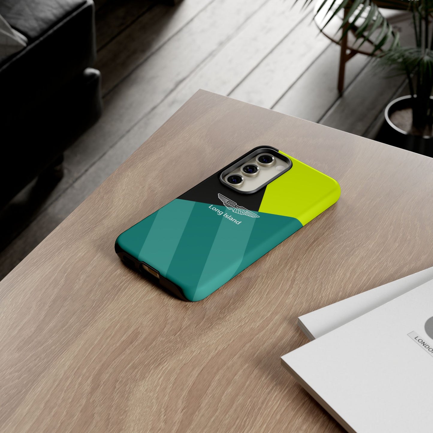 Aston Martin Long Island Impact-Resistant Phone Case | Durable Protection for Car Enthusiasts