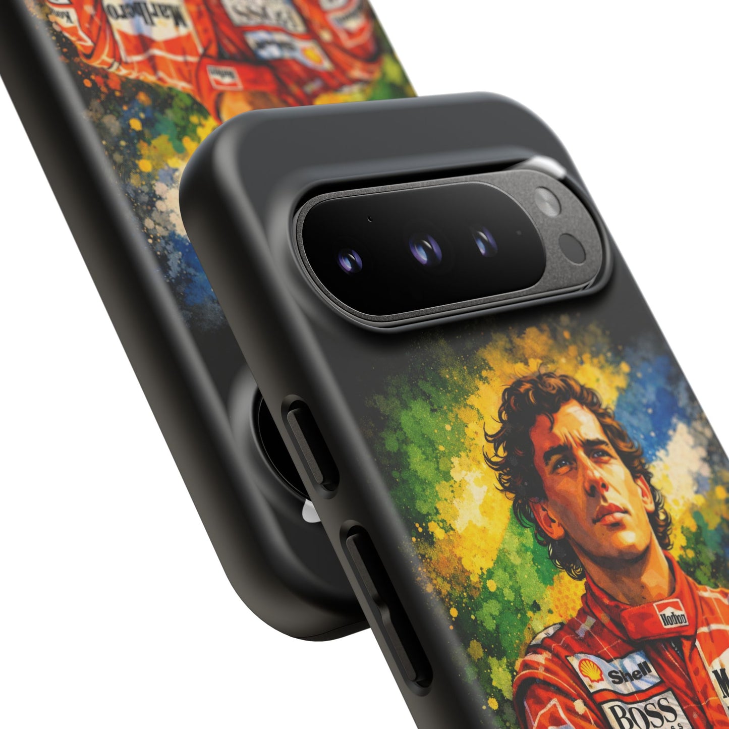 McLaren Long Island "Always Senna" Ayrton Senna Inspired Impact-Resistant Phone Case | Durable Protection for Car Enthusiasts