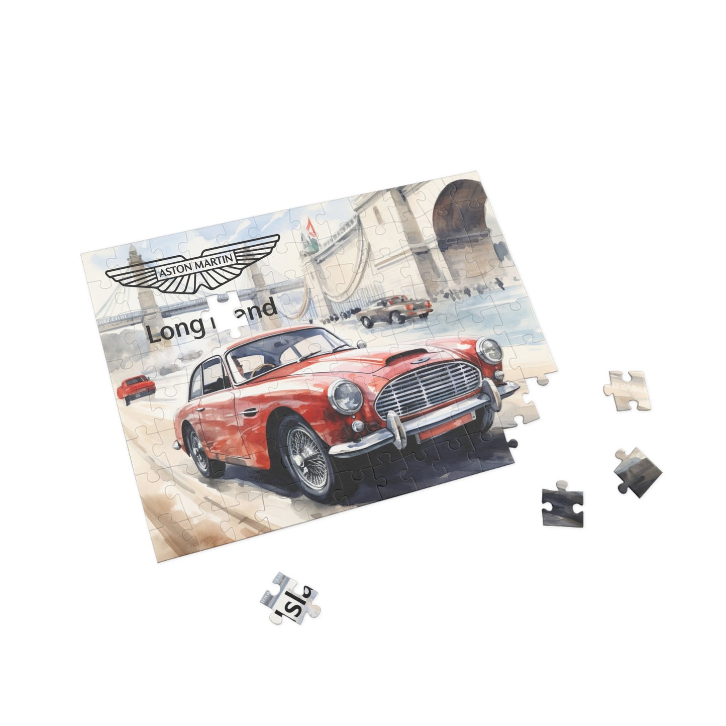 Aston Martin Long Island DB2 Inspired Puzzle - 96, 252, 500, 1000-Piece Options
