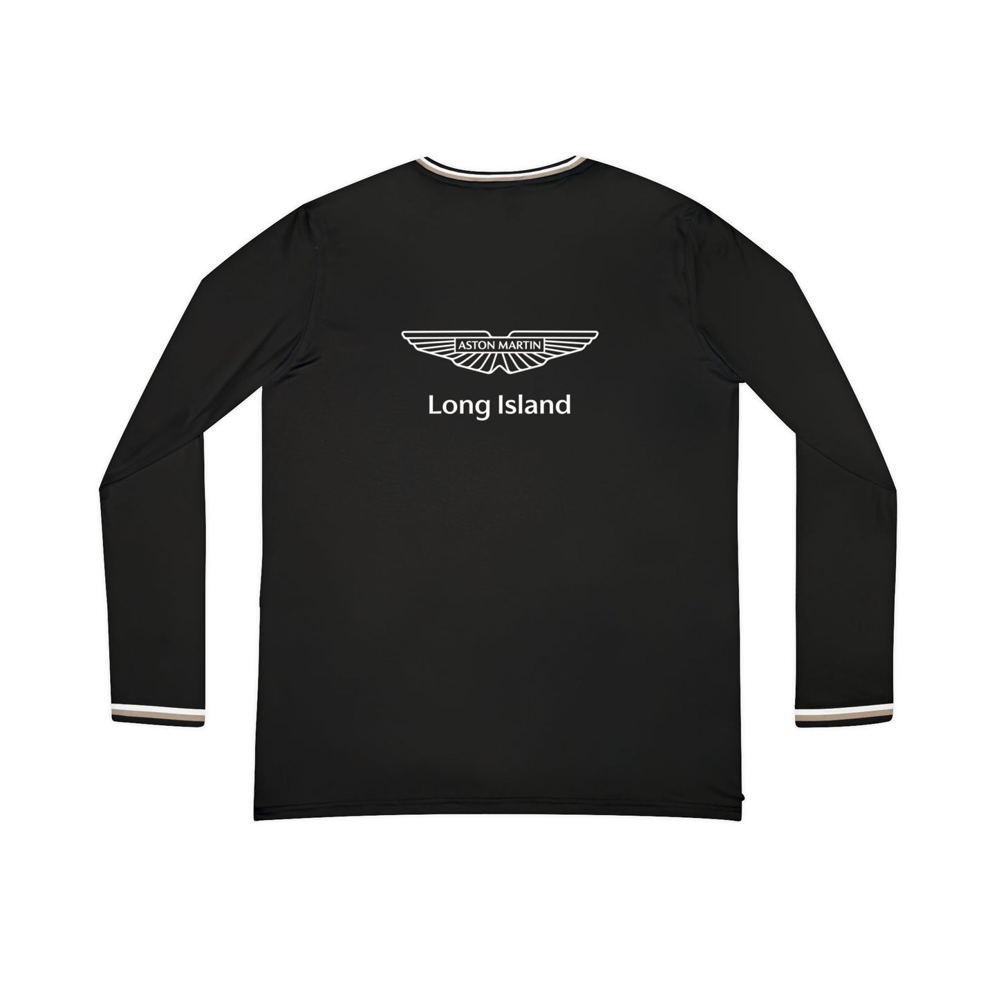 Aston Martin Long Island Long Sleeve V-Neck Shirt Performance Top for Women
