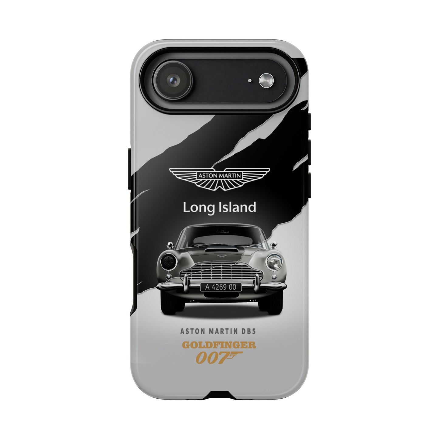 Aston Martin Long Island Phone Case Aston Martin DB5 Goldfinger 007 inspired Phone case (iPhone 8-17)