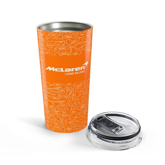 McLaren Long Island Orange Papaya F1 Track 20oz Tumbler