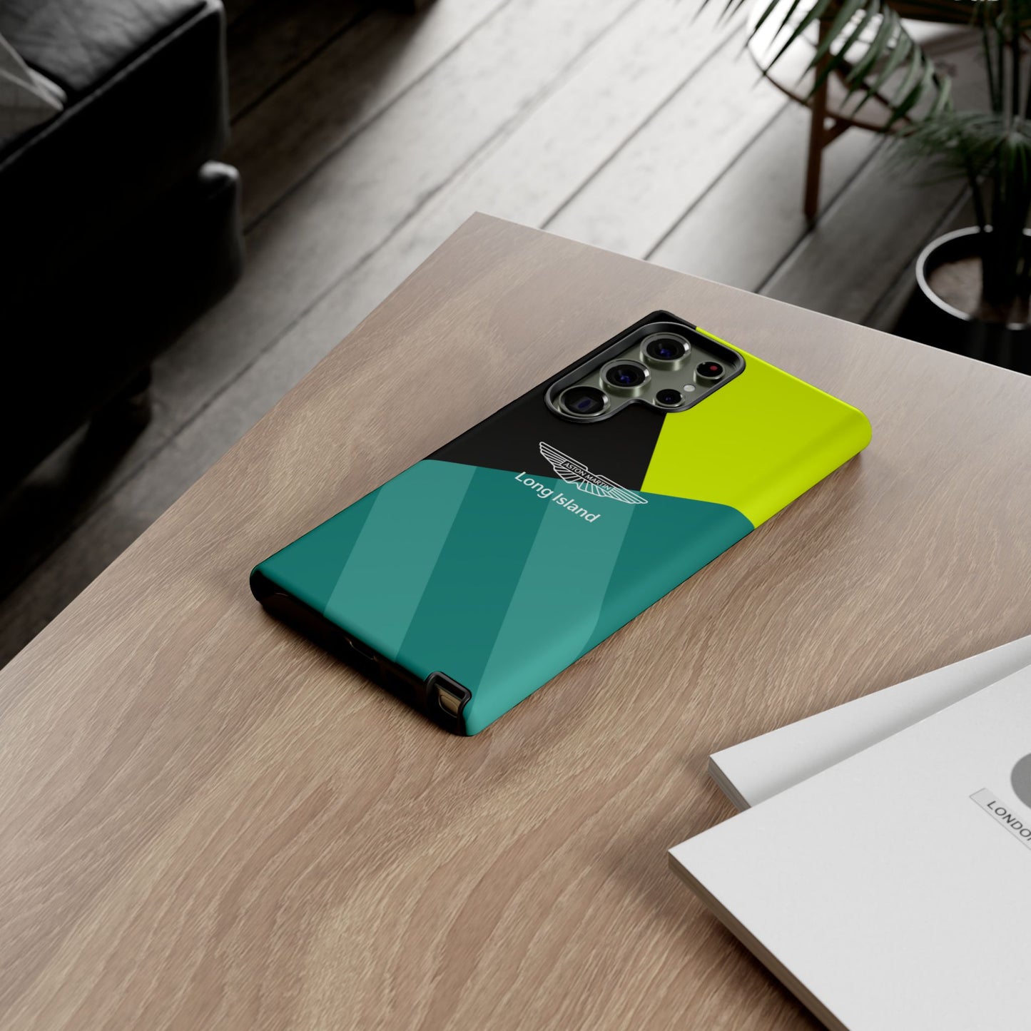 Aston Martin Long Island Impact-Resistant Phone Case | Durable Protection for Car Enthusiasts